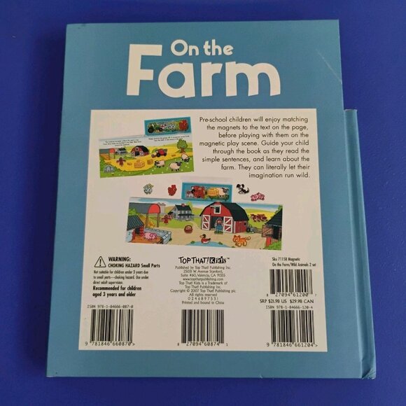 On the Farm by Erin Ranson Magnetic Story and Play Scene - Picture 3 of 6